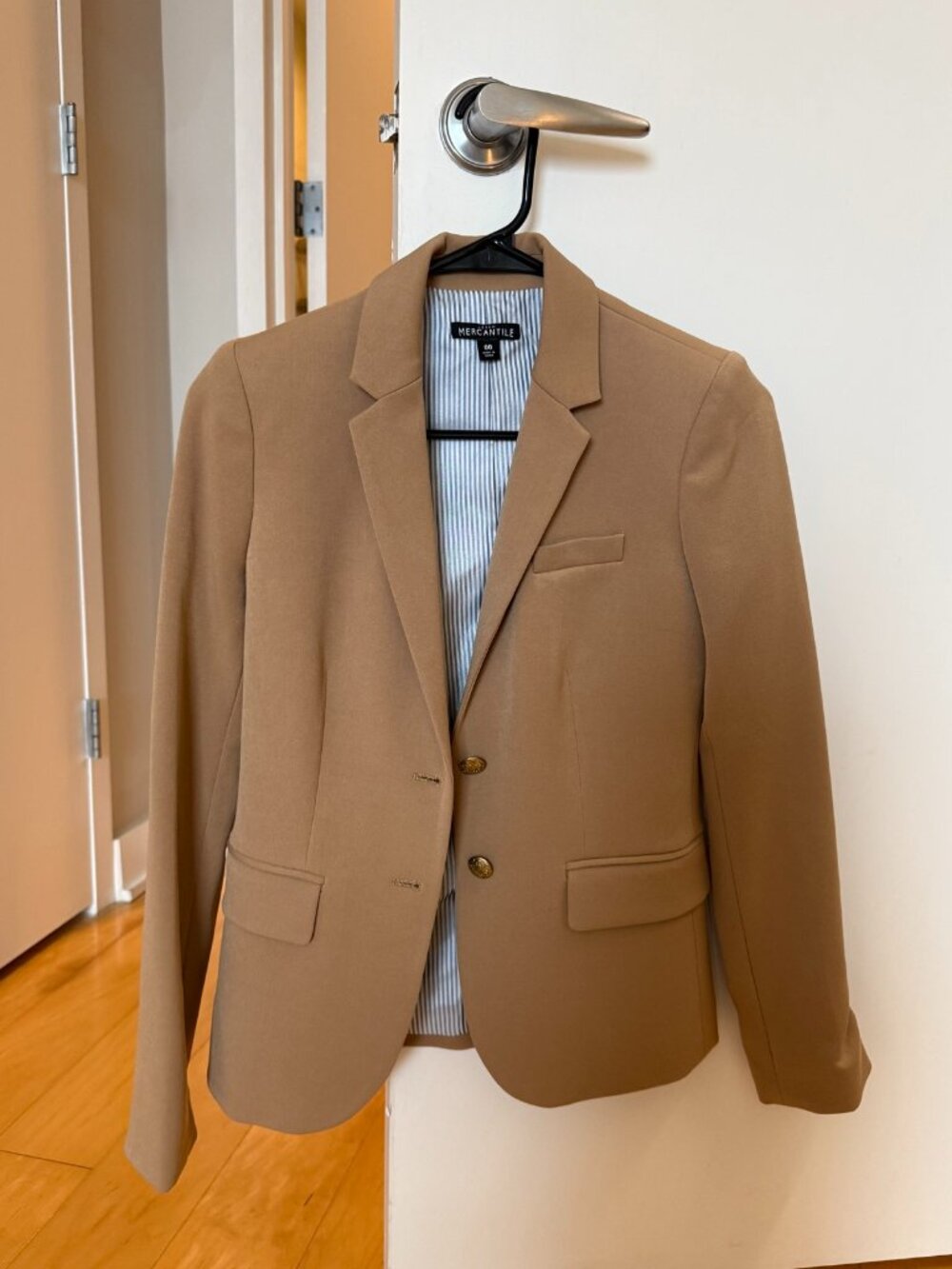 J.Crew Mercantile Camel Blazer - Size 00 (Worn Once)